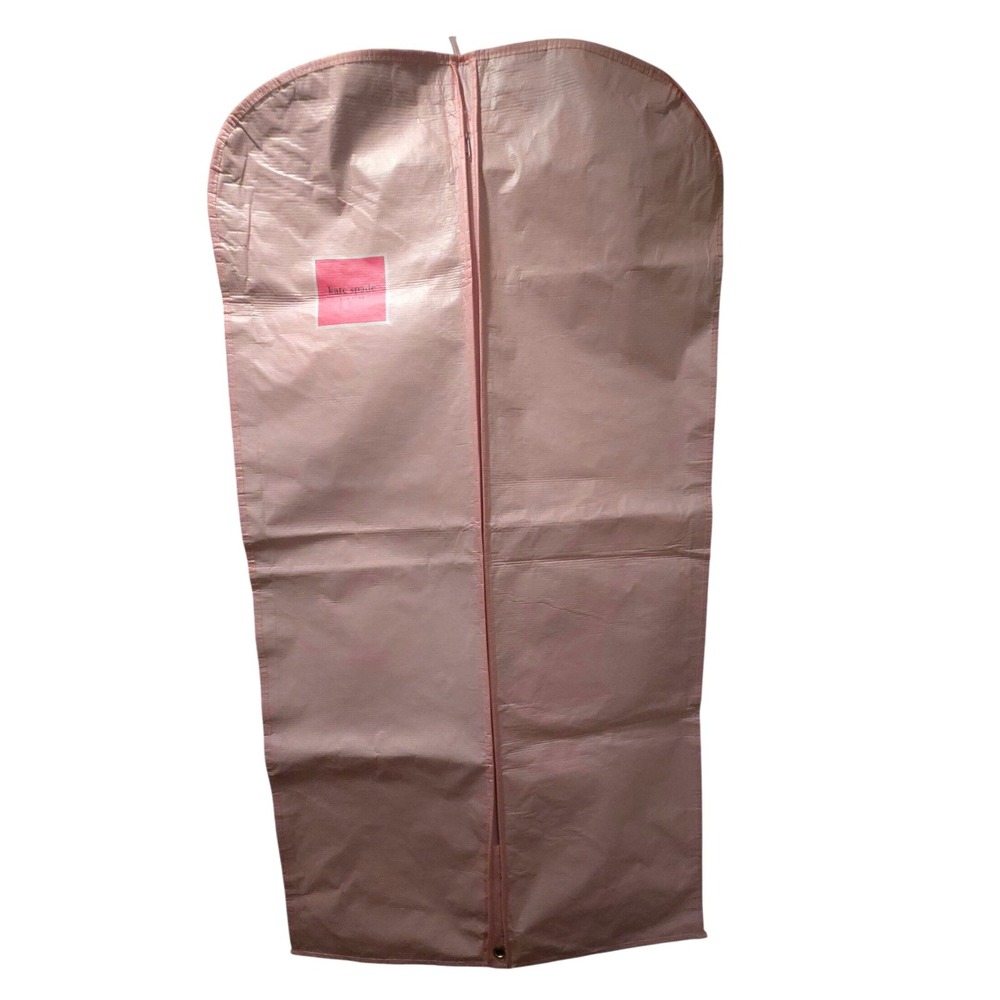 Kate Spade New York Pink Garment Bag Travel Suit Dress Storage Cover 48x24